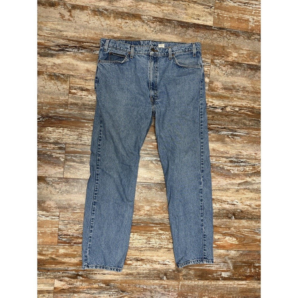 Mens Levi's 505 Vintage Orange Tab Y2K Size 40x32 Regular Fit Straight Leg